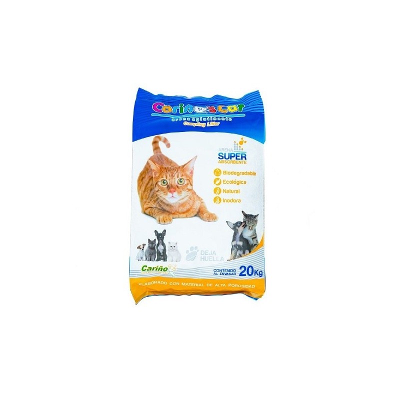 ARENA P/GATO CARIÑO 20 KGS.