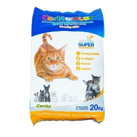ARENA P/GATO CARIÑO 20 KGS.