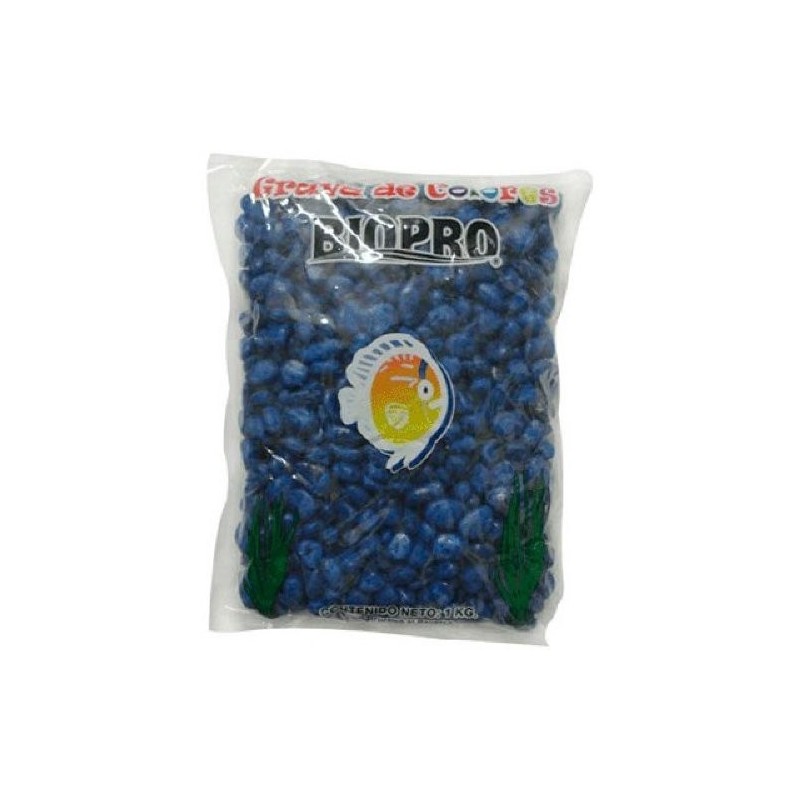 GRAVA CHICLE AZUL MARINO 1KG