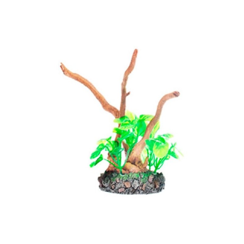 RAIZ C/PLANTAS #8 19X6X16CM