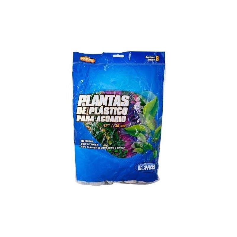 PLANTA OCEAN AQUA 4 C/6PZAS