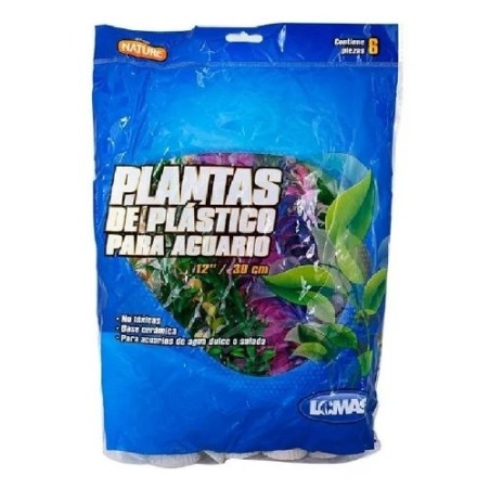 PLANTA OCEAN AQUA 4 C/6PZAS