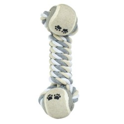 JGTE. CUERDA ENROLLADA C/2 PELOTAS 25 CMS