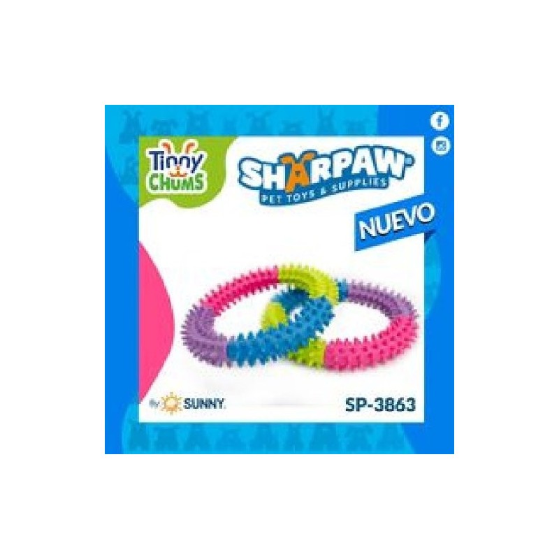 TINNY CHUMS ARO GRANDE C/PICOS 15CM