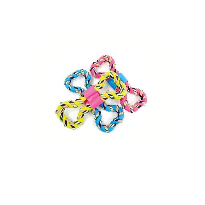 TINNY CHUMS HUESO C/HILO TRENZADO 20CM