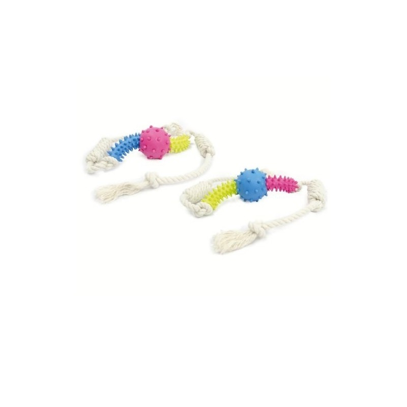 TINNY CHUMS HILO TRENZADO C/PELOTA 66CM