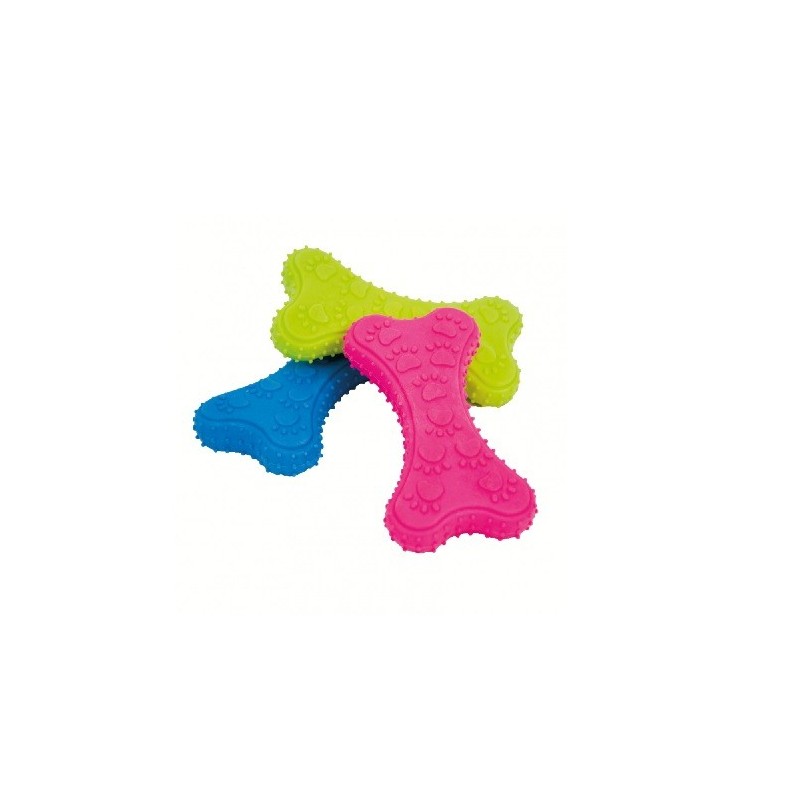 TINNY CHUMS HUESO C/HUELLA CAUCHO 10.5CM