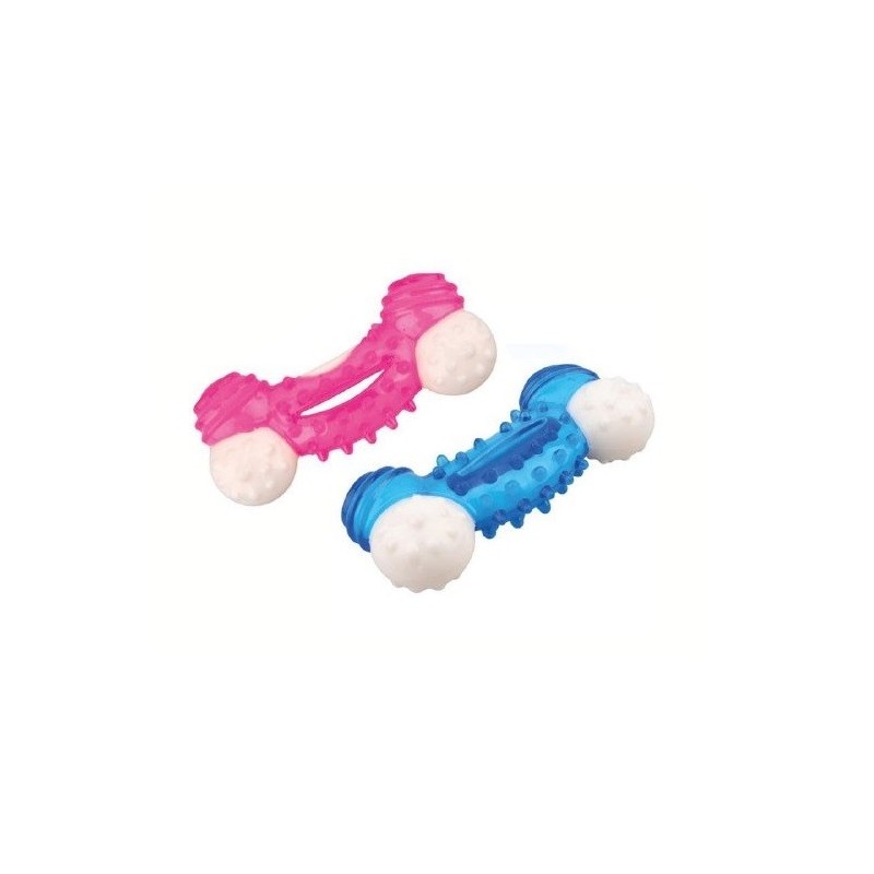 CHEWY CHUMS HUESO NYLON CAUCHO 13CM