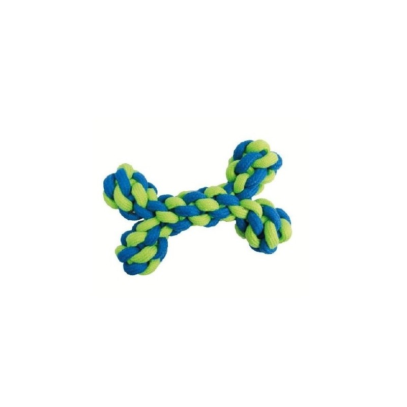 ROPY CHUMS HUESO HILO TRENZADO VDE/AZU 6.5"