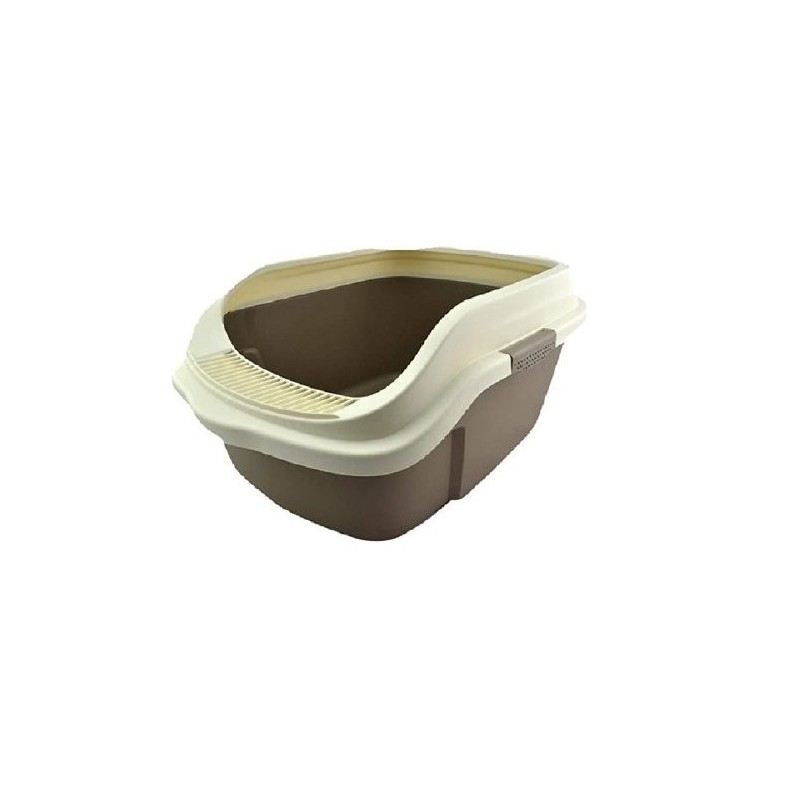 ARENERO P/GATO C/REJILLA 51.3X39X24.3cm. CAFE