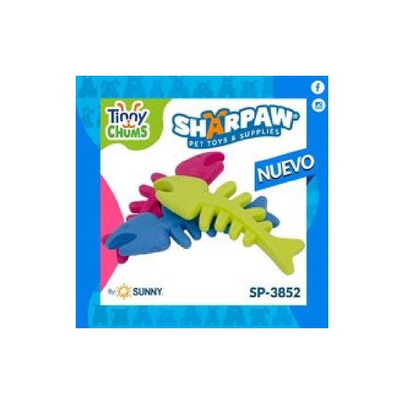 TINNY CHUMS ESQUELETO PESCADO 12.5CM