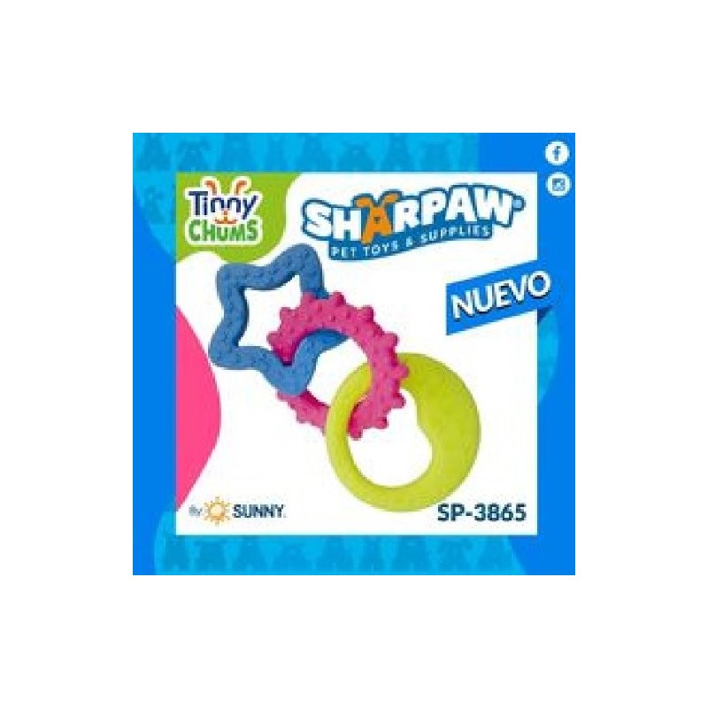 TINNY CHUMS SET ARO ESTRELLA LUNA 17CM