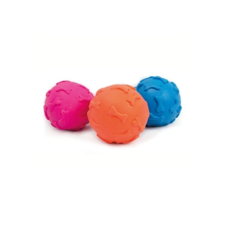 TINNY CHUMS PELOTA HUESOS 6CM