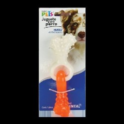 JUGUETE DENTAL HUESO ENTRELAZADO