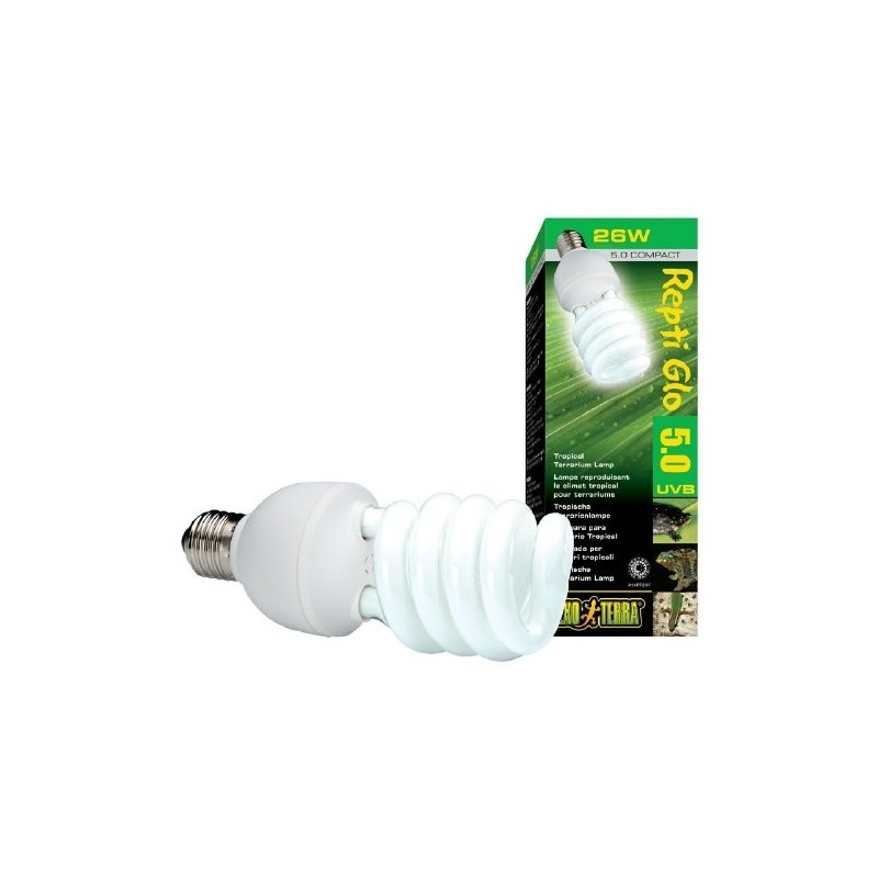 FOCO REPTIL GLO 5.0 EXO-TERRA 26W
