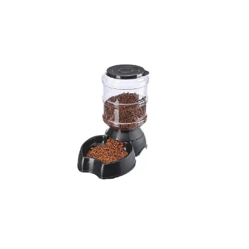 DISPENSADOR DE ALIMENTO IMP CAP. 6.8KGS NEGRO