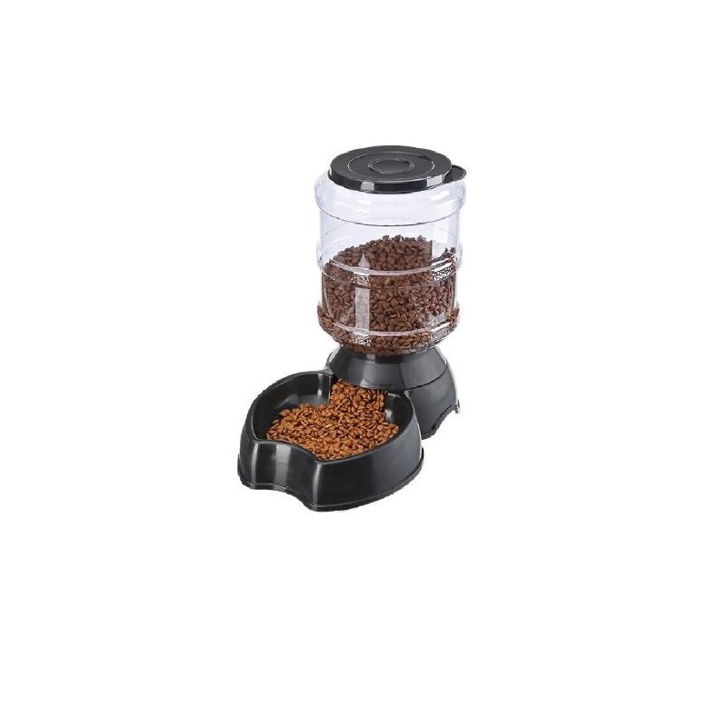 PET FOOD DISPENSER 2.3KGS NEGRO SUNNY