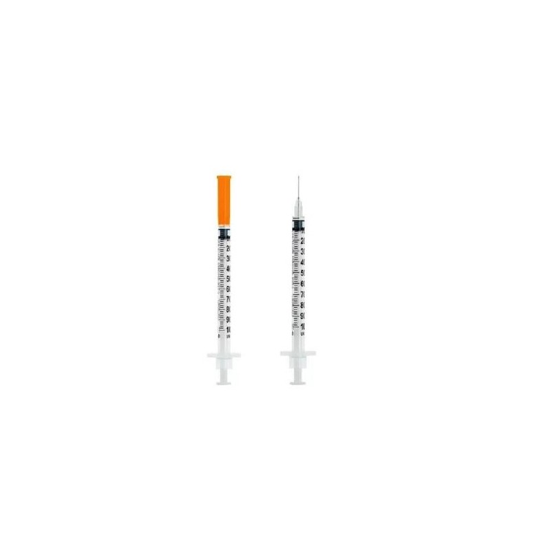 CAJA JERINGA 1ML C/100PZAS