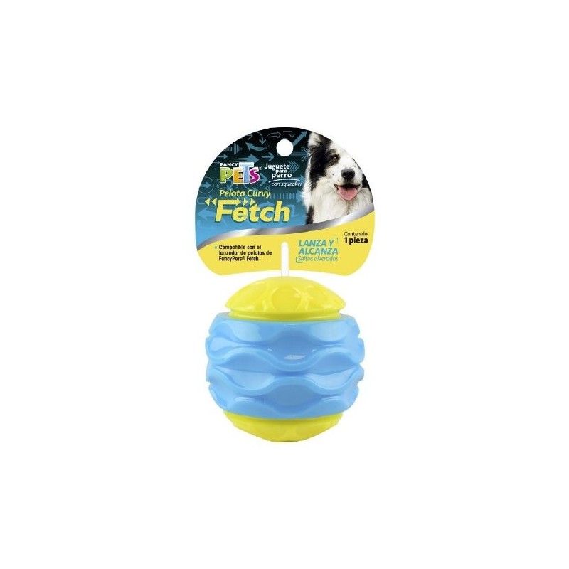 PELOTA CURVY C/SONIDO FETCH