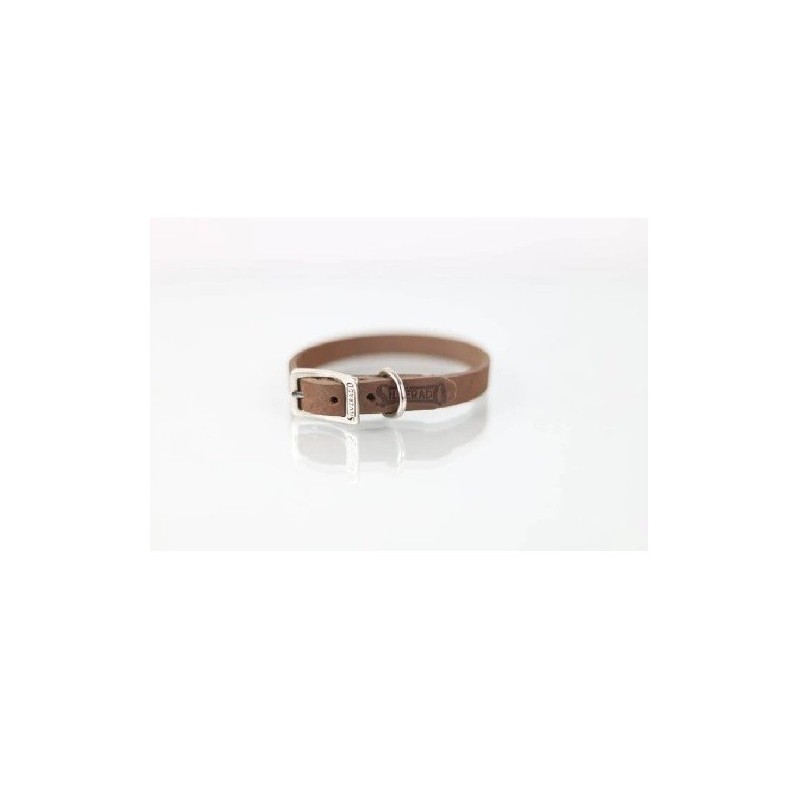 COLLAR PIEL LISO 1CM T10 PIEL