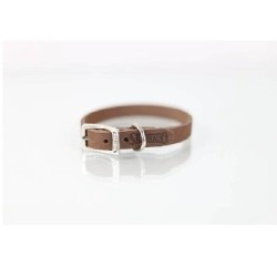 COLLAR PIEL LISO 1CM T14 PIEL