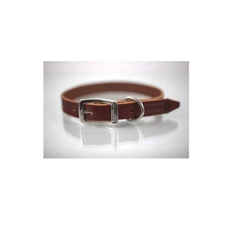 COLLAR PIEL LISO 2CM T12 PIEL