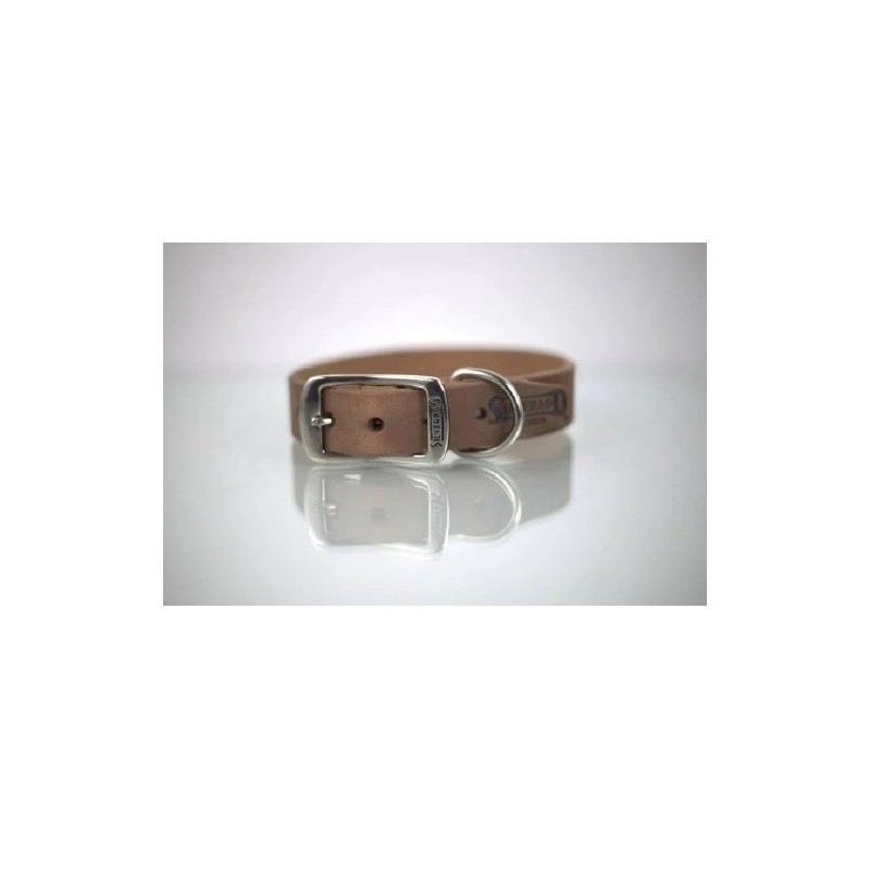 COLLAR PIEL LISO 3CM T20 PIEL