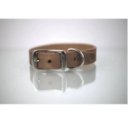 COLLAR PIEL LISO 3CM T24 PIEL