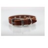 COLLAR PIEL C/ESTOPEROLES 2CM T14 PIEL