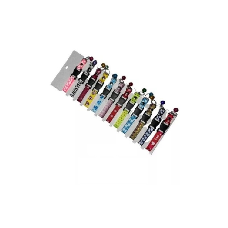 BLISTER C/12 COLLARES MINI C/CASCABEL