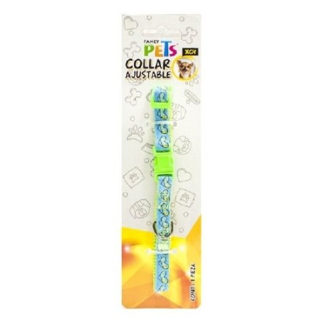 COLLAR XCH DE NYLON C/LISTON BORDADO
