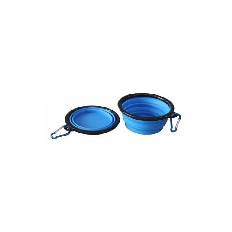 PLATO PLEGABLE MEDIANO P/VIAJE AZUL