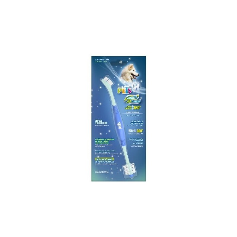 CEPILLO DENTAL DE DOBLE CABEZAL 360