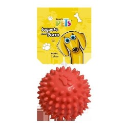 JUGUETE PELOTA DE CAUCHO SPINY