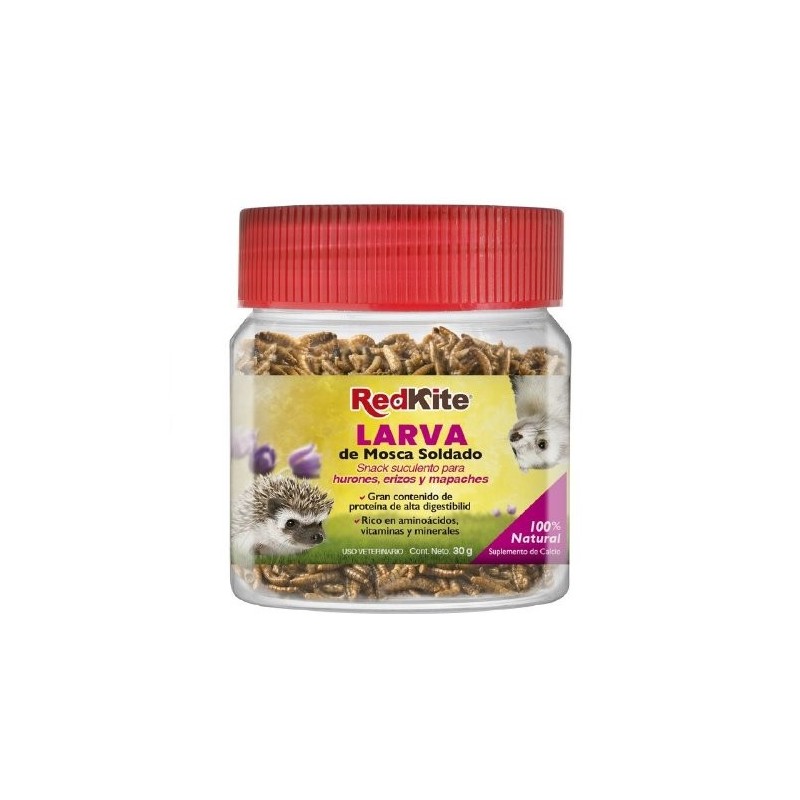 REDKITE LARVA DE MOSCA SOLDADO 30 GRS