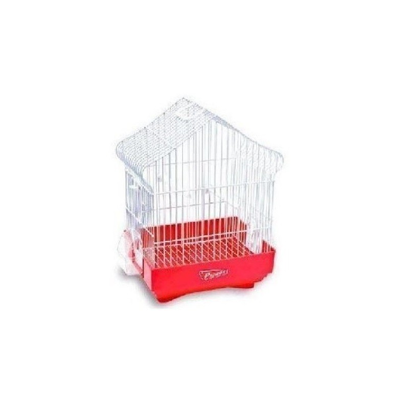 JAULA TIBET BLANCO BASE ROJA