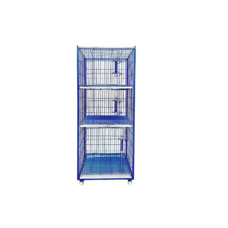 BATERIA DE 3 JAULAS P/HOSP. 70X170X60CM