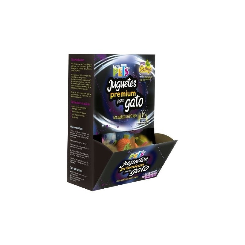 CAJA DE JUGUETES PREMIUM P/GATO - 36 PZAS