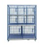 BATERIA DE 8 JAULAS P/HOSP.140X170X60CMS