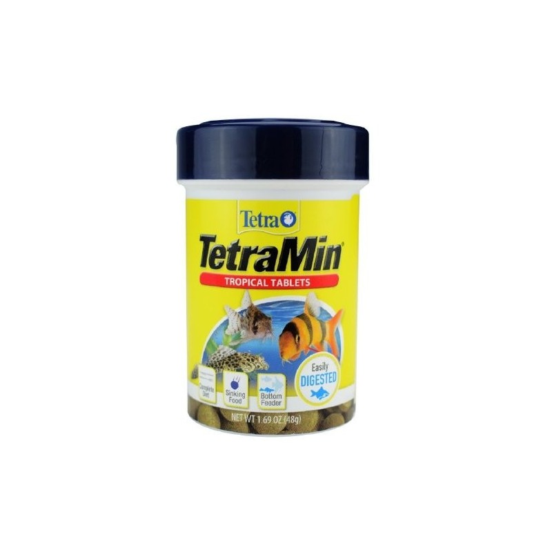TETRAMIN TROPICAL TABLETS 1.7 OZ (48 G)