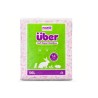 UBER PINK/WHITE PAPER BEDDING 56L