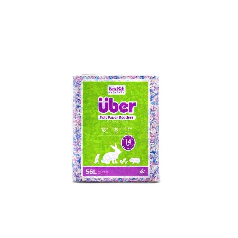 UBER CONFETTI PAPER BEDDING 56L