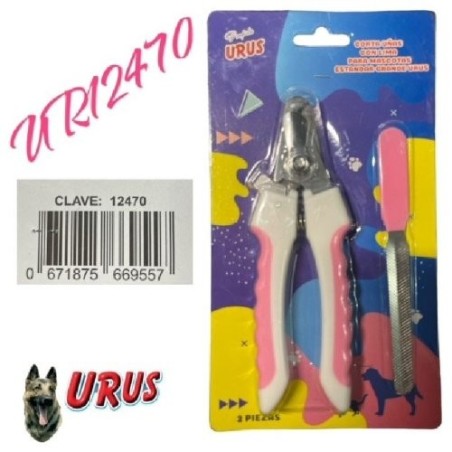 CORTAUÑAS CON LIMA GRANDE ROSA URUS