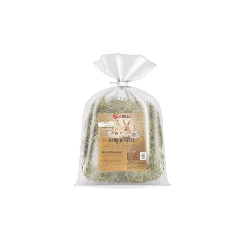 HENO DE ALFALFA PARA HERBIVOROS 500 GR.