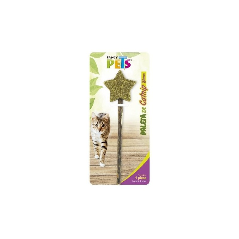 PALETA DE CATNIP ESTRELLA