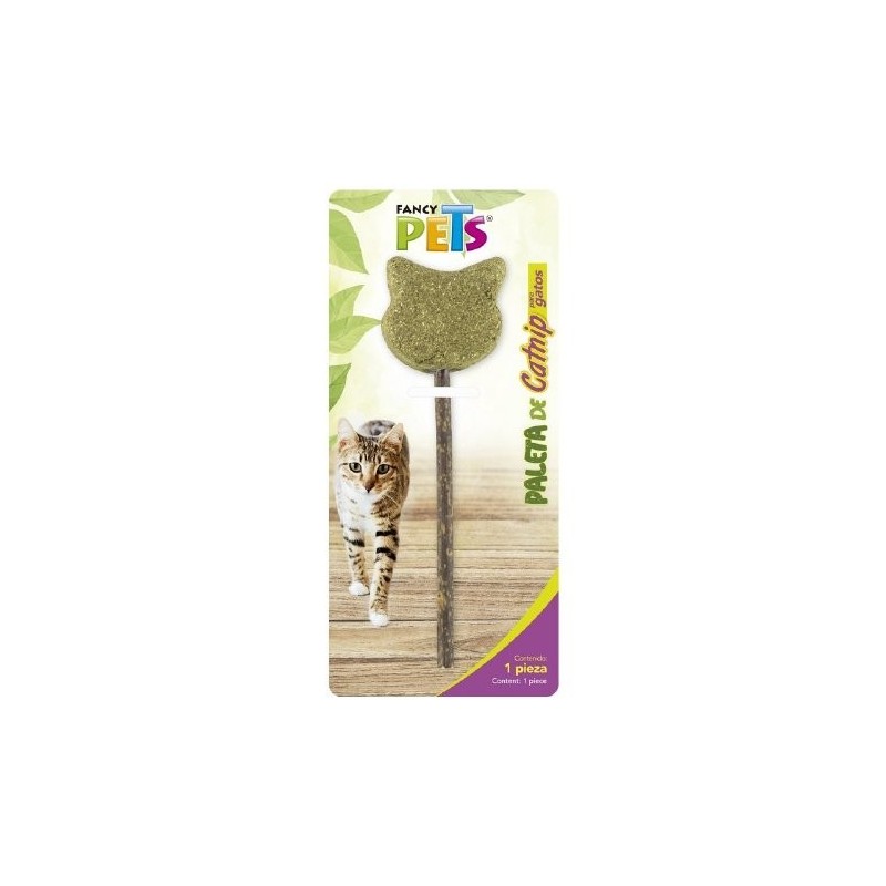 PALETA DE CATNIP GATO