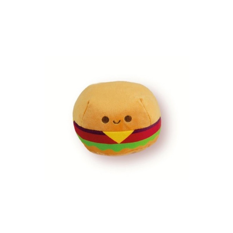 FLUFFY CHUMS PELUCHE HAMBURGUESA CON SONIDO SHARPAW 11cm