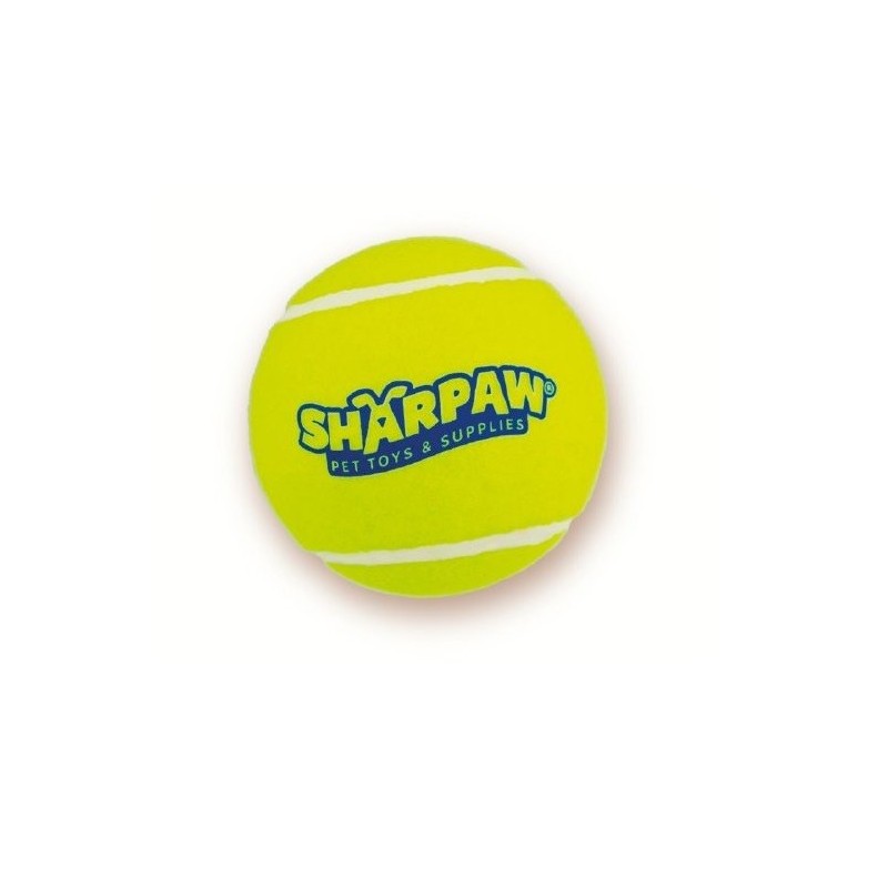 TINNY CHUMS PELOTA DE TENNIS CLASICA CON SONIDO 3 PIEZAS 2.5