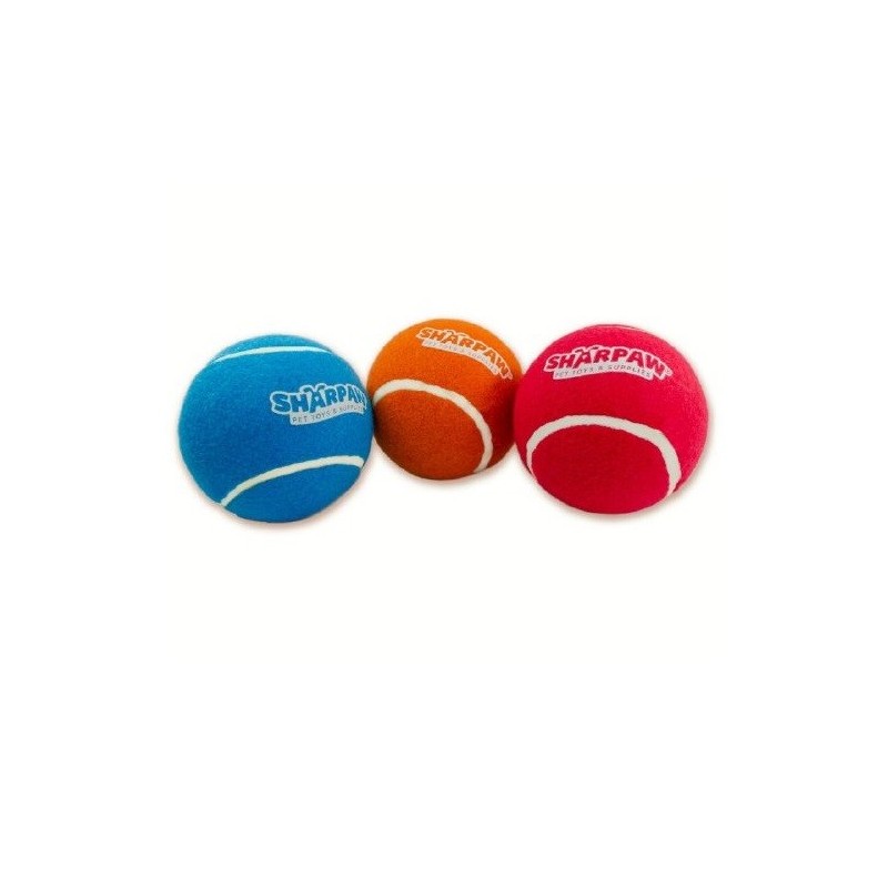 TINNY CHUMS PELOTA DE TENNIS VARIOS COLORES CON SONIDO 1 PIEZA 3