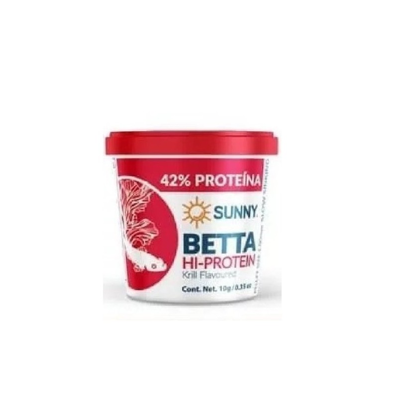 ALIMENTO SUNNY TROPICAL BETTA KRILL 10g